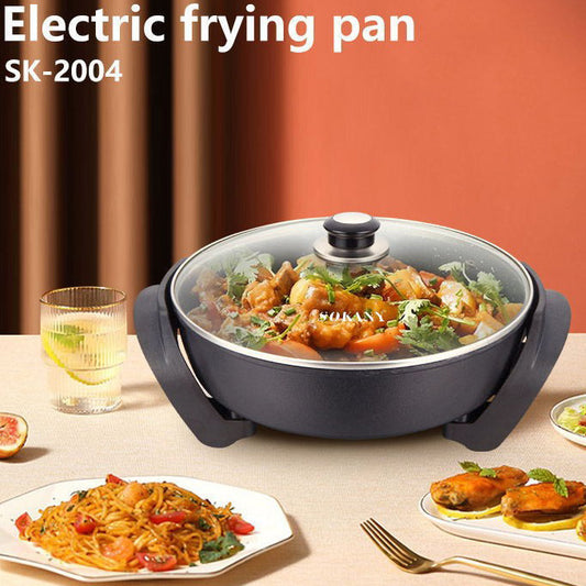 110V American Electric Frying Pan Single-sided Electric Baking Pan Multi-functional Commercial Pancake Pan, Pancake Pan, Water Frying Wrap Pan