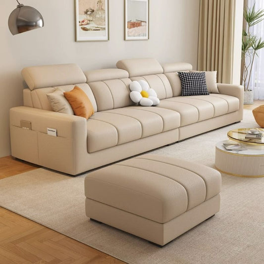 Leather sofa
