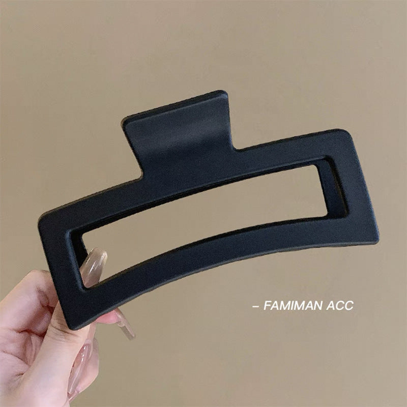 Hairpin women's back of the head 2025 new grab clip large shark clip high-end sensory hair grip hair clip headwear hairpin