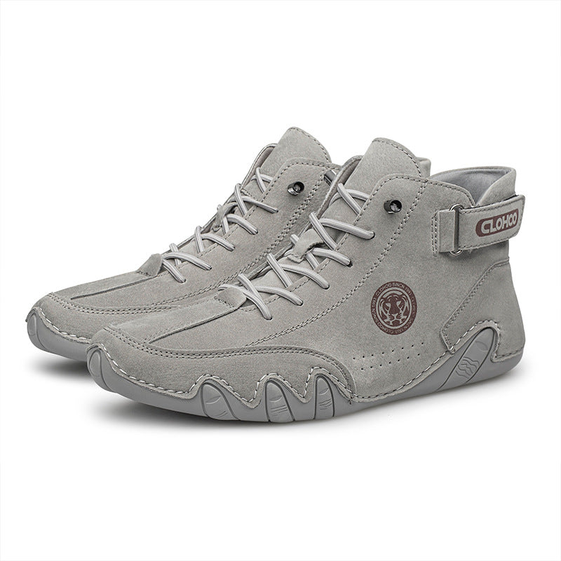 Cross-border foreign trade plus-size Amazon hot selling men's Martin boots fall and winter explosive high-top casual octopus men's shoes