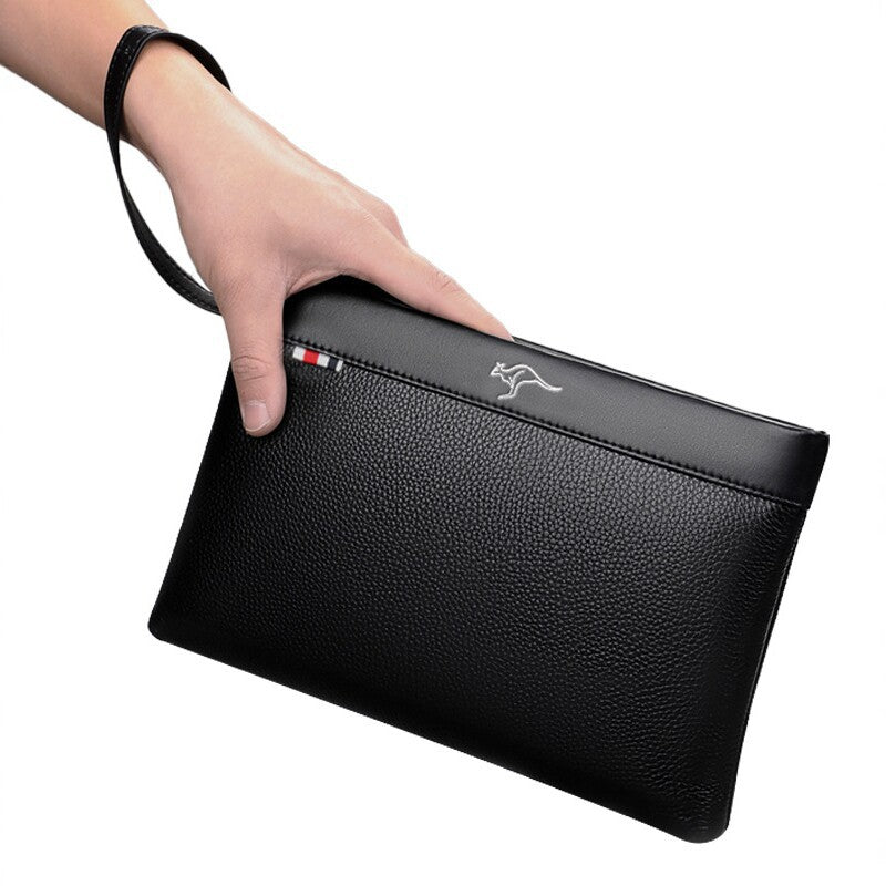 Envelope bag 2026 new men's clutch bag large capacity grab bag business armpit clip bag