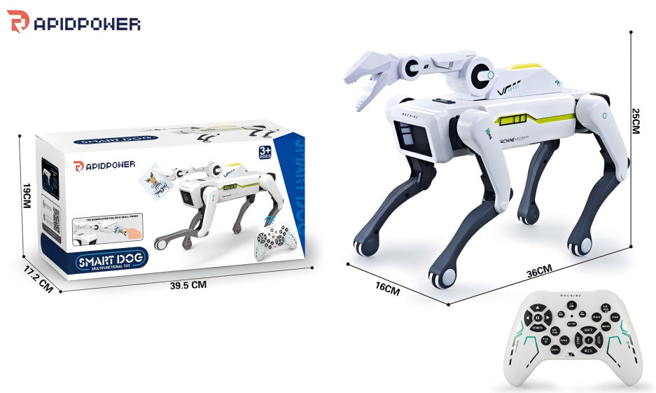 Smart Robot Dog Voice Dialogue High Tech Artificial Mobile Phone Remote Control Programming Electric Dancing Boy Toys Kids