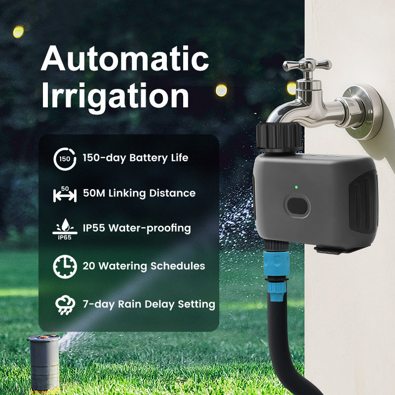 wifi6 smart irrigator water valve smart home garden sprinkler drip irrigation timer watering controller remote
