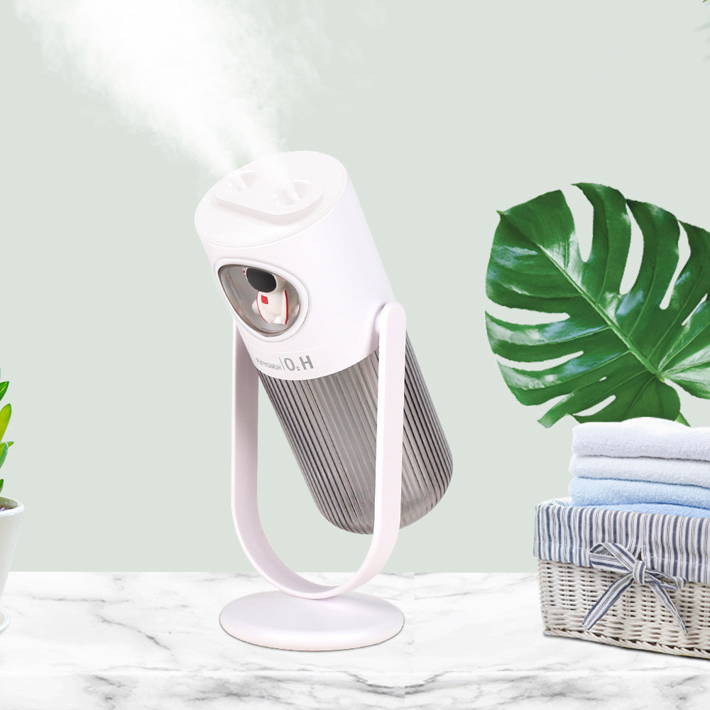 New Shadow Double Jet Negative Ion Humidifier USB Wireless Desk Purifying Home Air Mini Humidifier