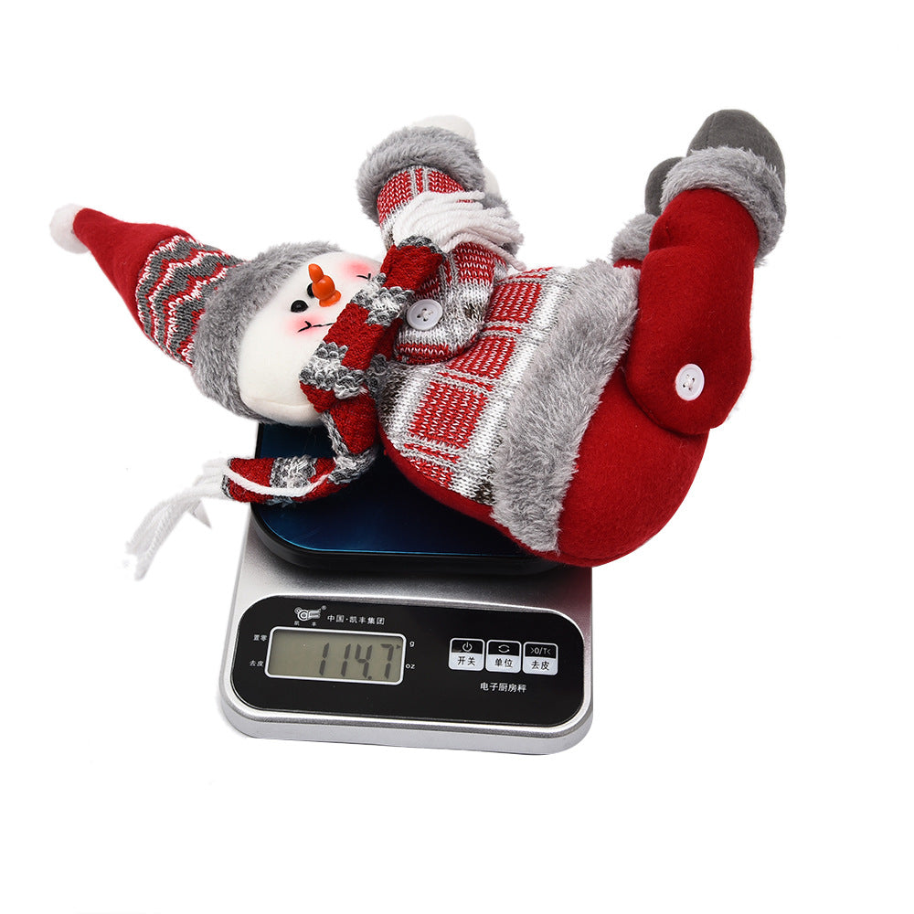 Christmas curtain buckle Christmas curtain decoration buckle Cartoon doll buckle window decoration decoration Christmas gift