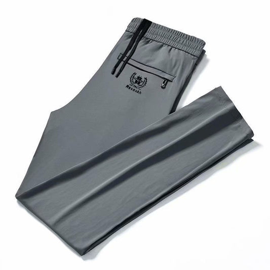 Casual trousers, men's spring and summer, Korean trend, pendant business suit pants, loose and versatile, men's straight-leg long pants
