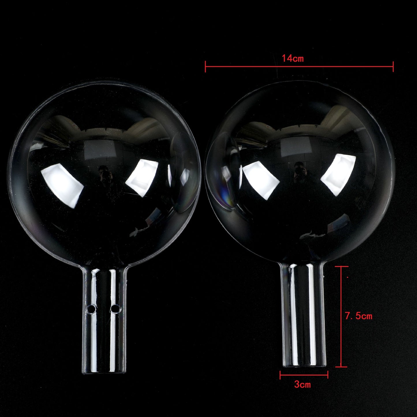 Christmas thickening, Douyin Internet celebrity plastic ball, transparent ball, acrylic ball, bobo ball, Valentine's Day June Day gift gift