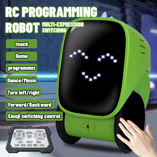 Amazon Smart Charging Robot Voice Control Conversation Recording Induction Touch Early Education Programming Induction Toy