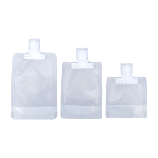 Travel sub-bag cosmetic lotion shower gel shampoo business trip portable small facial cleanser one-time sub-bottling