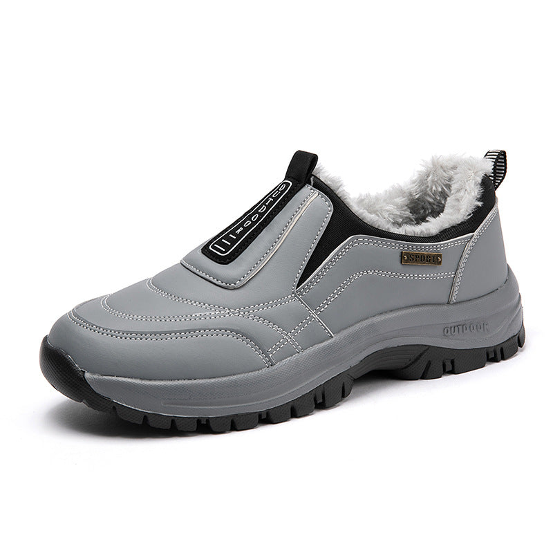 New TRONG CAVALRY New Men's Casual Shoes Outdoor Sports Shoes for the Elderly Suede Foot Rubber Sole