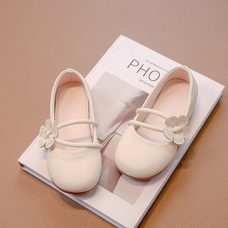 Girls' shoes 2026 new summer children's soft-soled single shoes medium to big children's princess shoes and small girls' foreign leather shoes