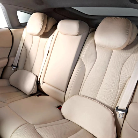 Applicable to Xpeng P7+ headrest, lumbar rest, neck pillow, neck pillow, waist protector with P7 plus modified car interior accessories