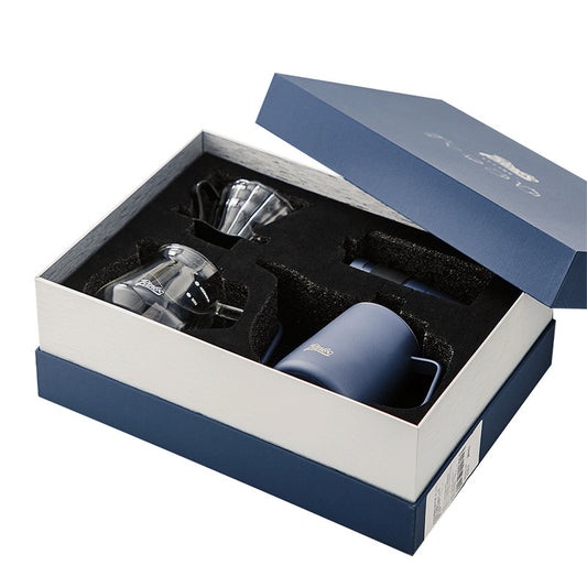 Bincoo Hand Brew Coffee Maker Set Gift Box Grinder Hand Brew Coffee Appliances Premium Gifts for Gifts