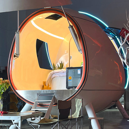 Egg capsule house