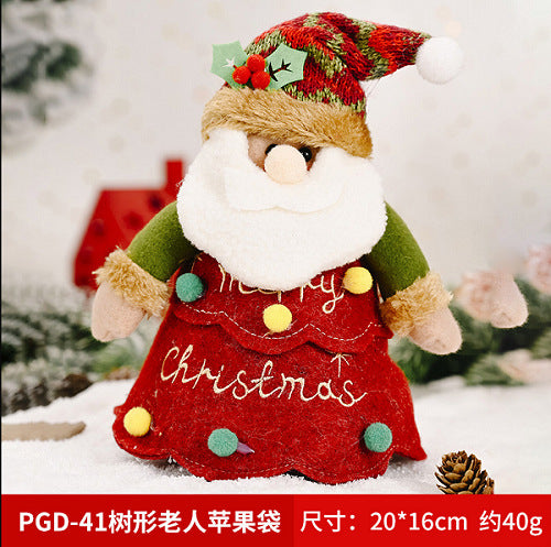 Christmas gift apple bag tote bag adult children children Christmas gift decoration high-end gift bag