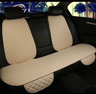 Linen car seat cushion General Motors seat cushion foreign trade popular car seat cover car seat cushion three-piece set of seat cushion