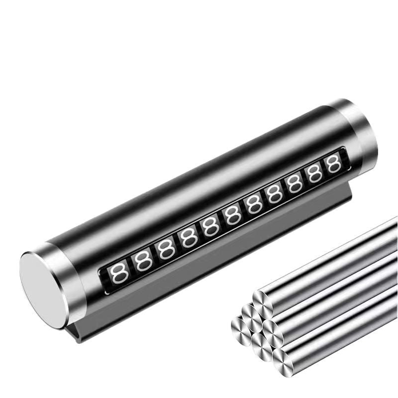 Car supplies, car temporary parking number plates, Internet celebrities, high-end car moving phone plates, car interior decoration supplies