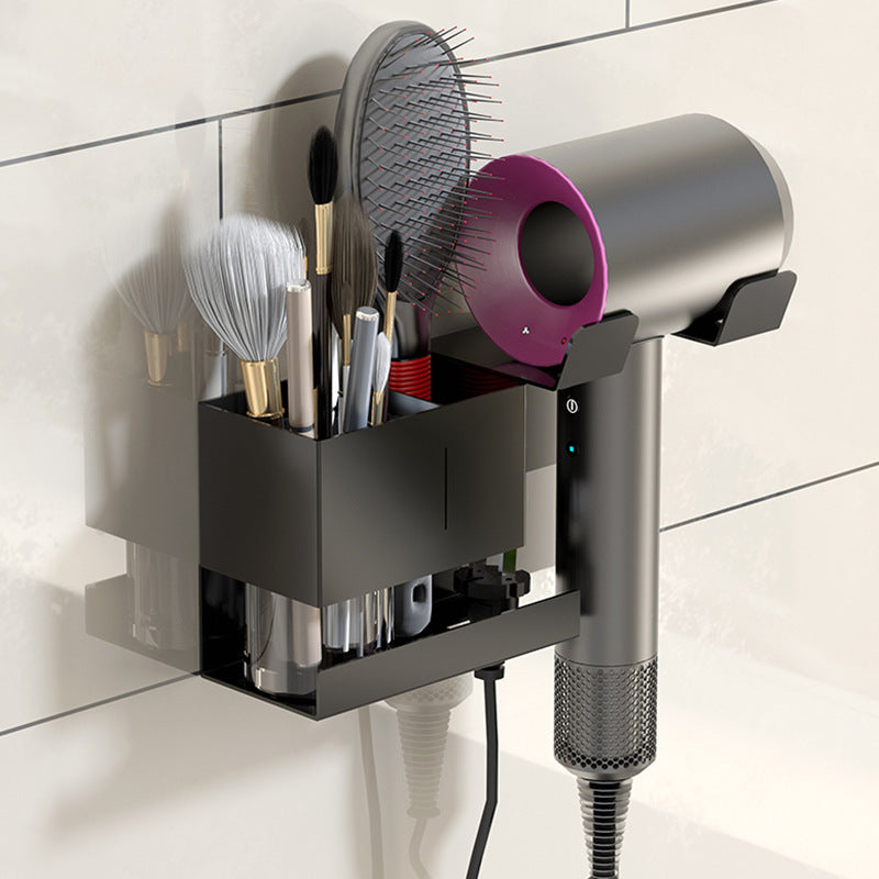 Hair dryer shelf, toilet sink, bathroom hairdressing tool storage box, hair dryer stand, hair dryer hanger