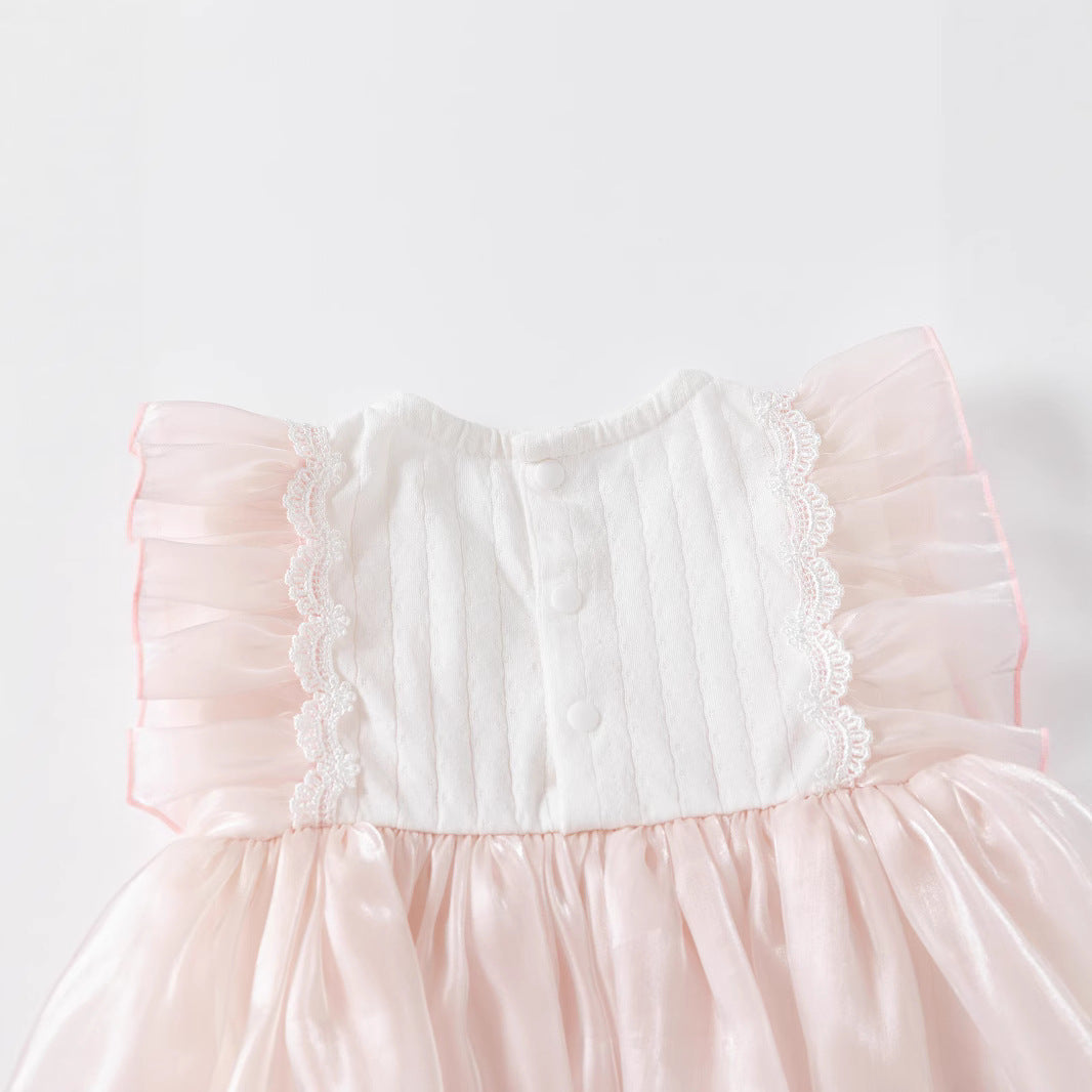 baby clothes summer baby girl summer dress onesie foreign baby full moon hundred days princess bag fart skirt summer skirt