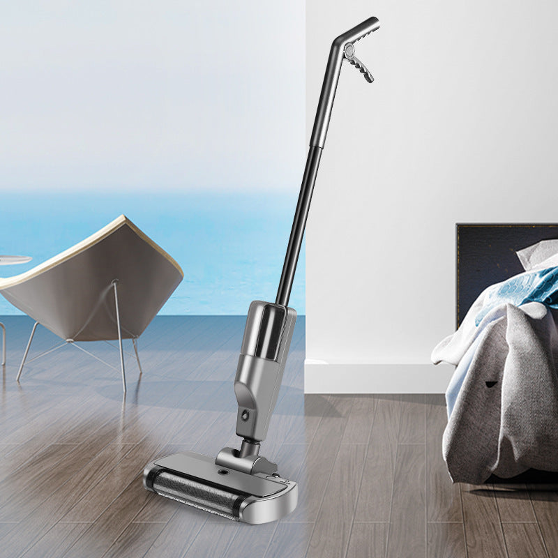 Cross-border intelligent wireless floor scrubber, sweeper, suction and mopping all-in-one machine, three-in-one sweeping machine, high-power handheld vacuum cleaner