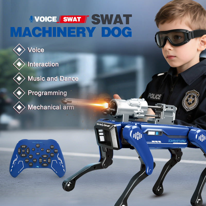 Smart Robot Dog Voice Dialogue High Tech Artificial Mobile Phone Remote Control Programming Electric Dancing Boy Toys Kids