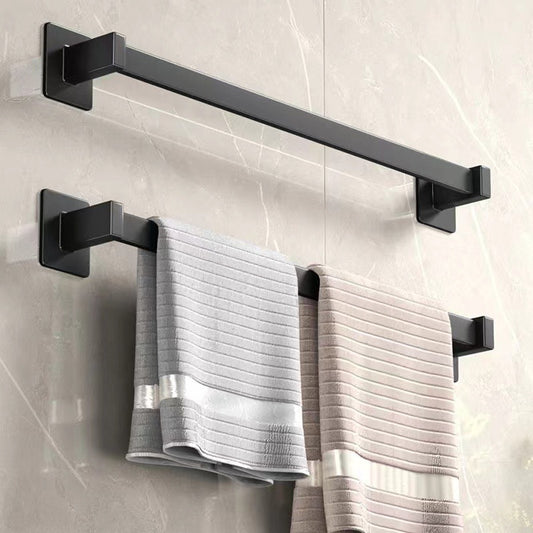 Bathroom towel rack non-perforated bath towel rack towel pole toilet rail door slipper rail wholesale multi-purpose