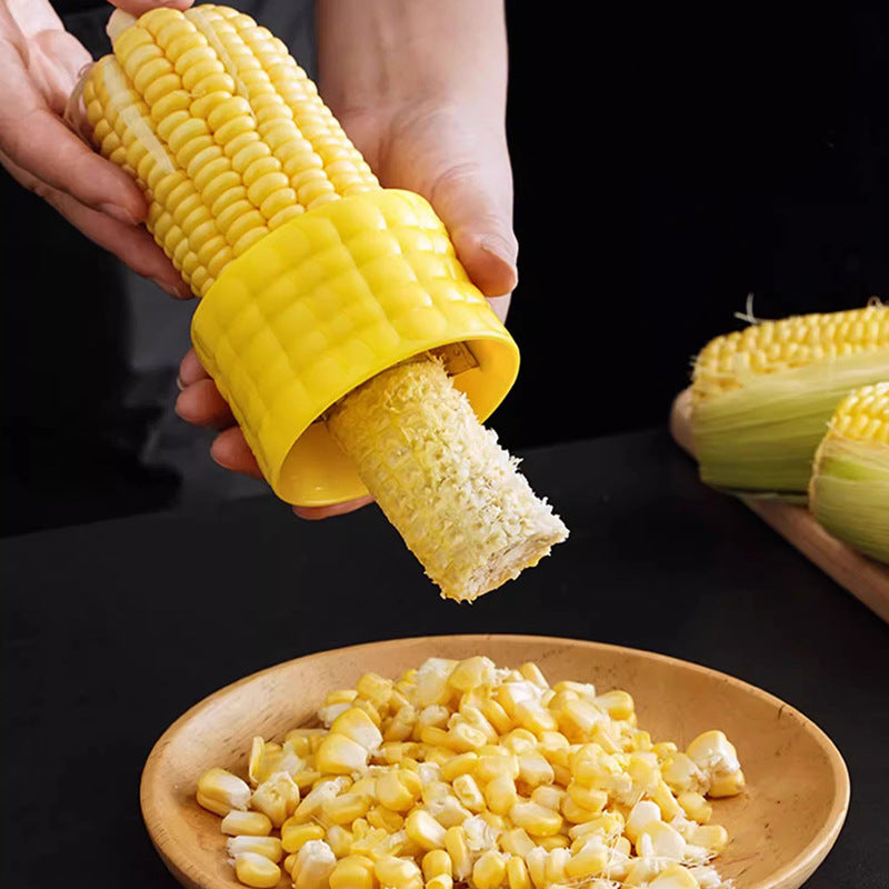 Rotary corn planer home corn peeler idea planer corn kernel separator corn thresher kitchen gadget