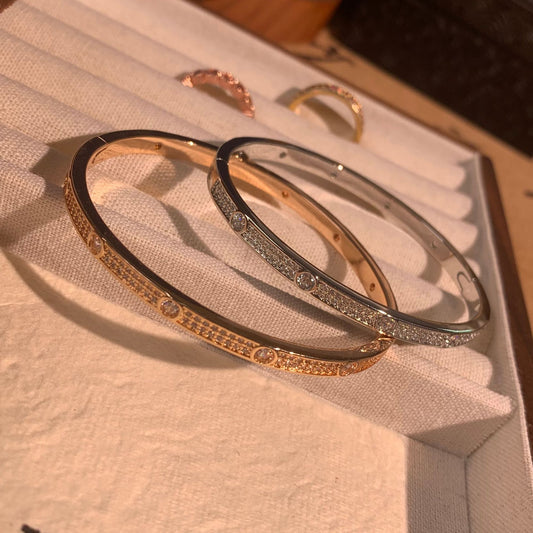 Seiko light luxury texture, starry diamond bracelet, double-row diamond high-end fashion buckle bracelet wholesale delivery