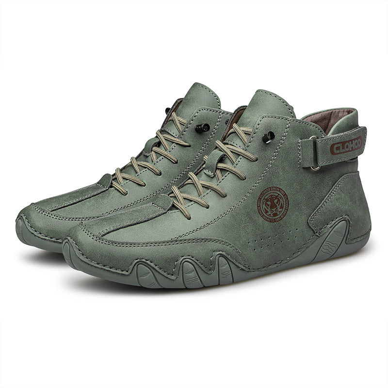 Cross-border foreign trade plus-size Amazon hot selling men's Martin boots fall and winter explosive high-top casual octopus men's shoes