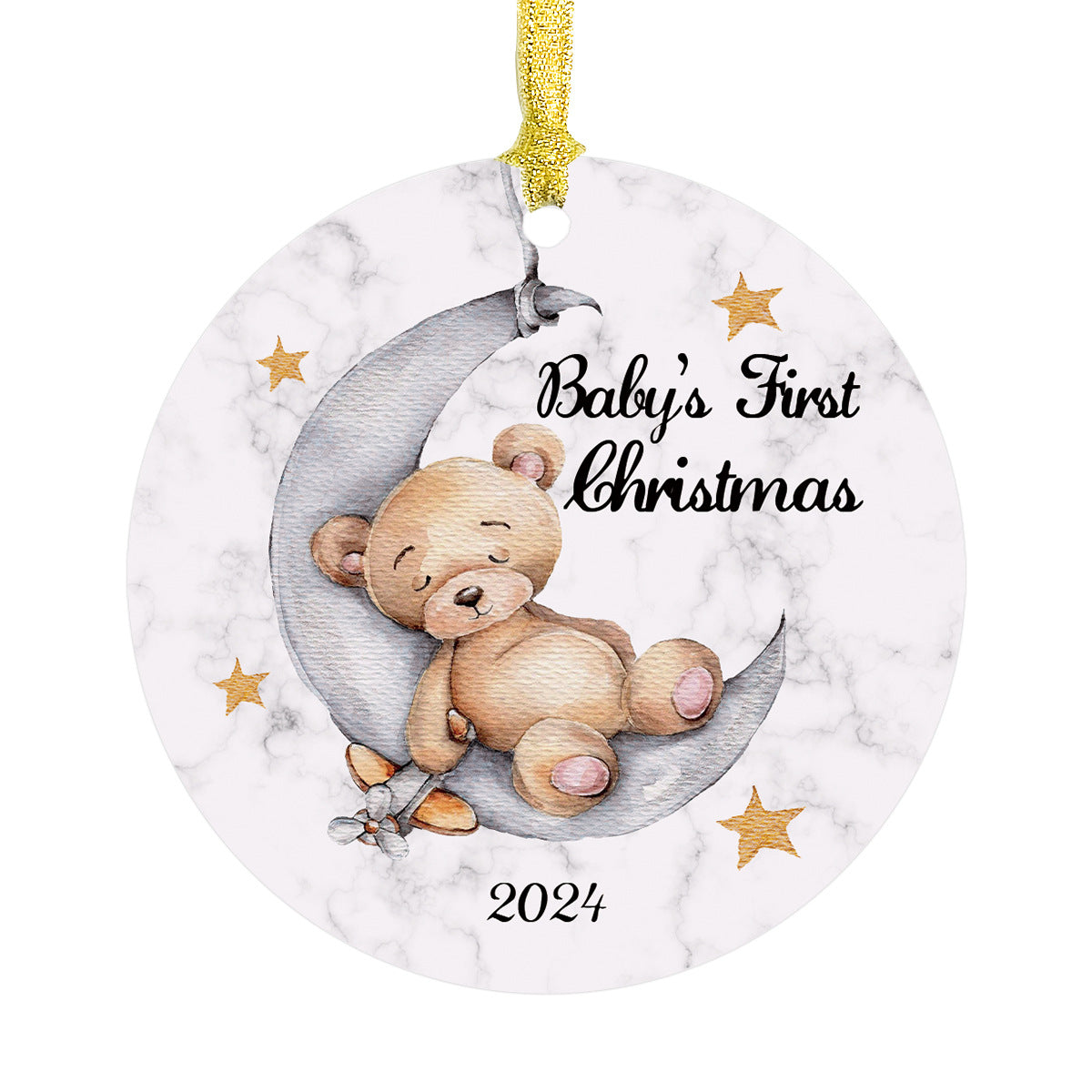 Cross border acrylic Christmas ball tree ornaments craft hanging decoration art pendant decoration scene decoration