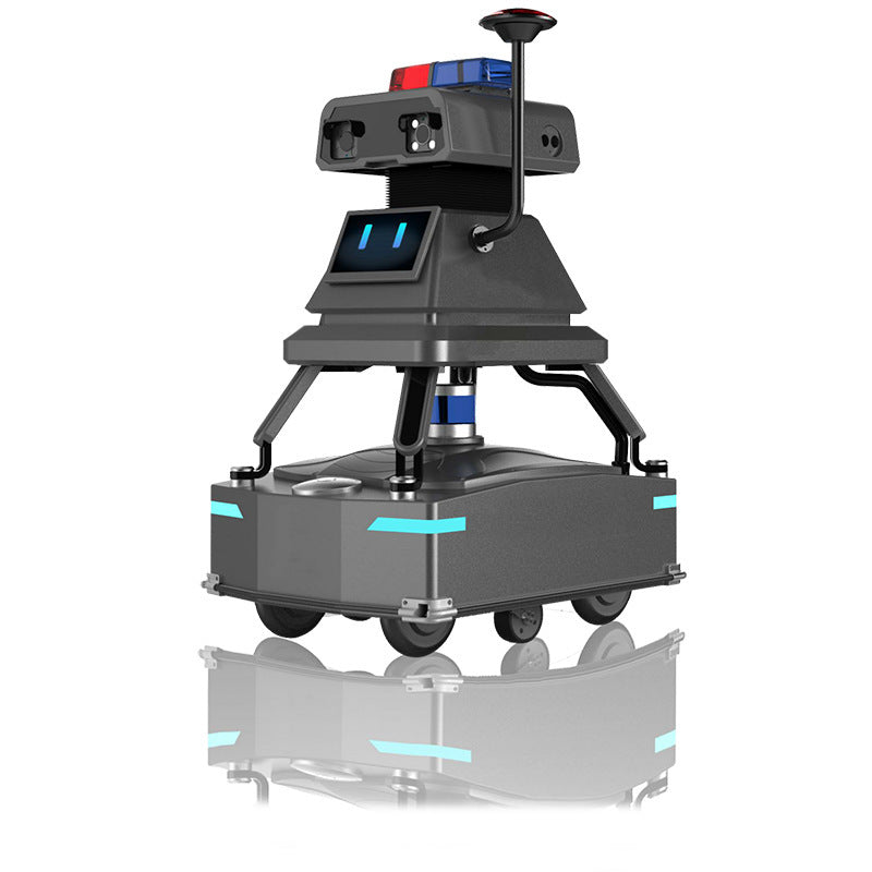 Outdoor security patrol robot factory park security panoramic monitoring, intelligent detection, intelligent black technology