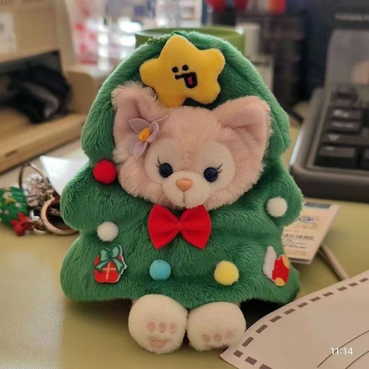 Christmas headgear, small sea pendant, Christmas tree, plush doll, cute bag pendant, birthday gift for girlfriends