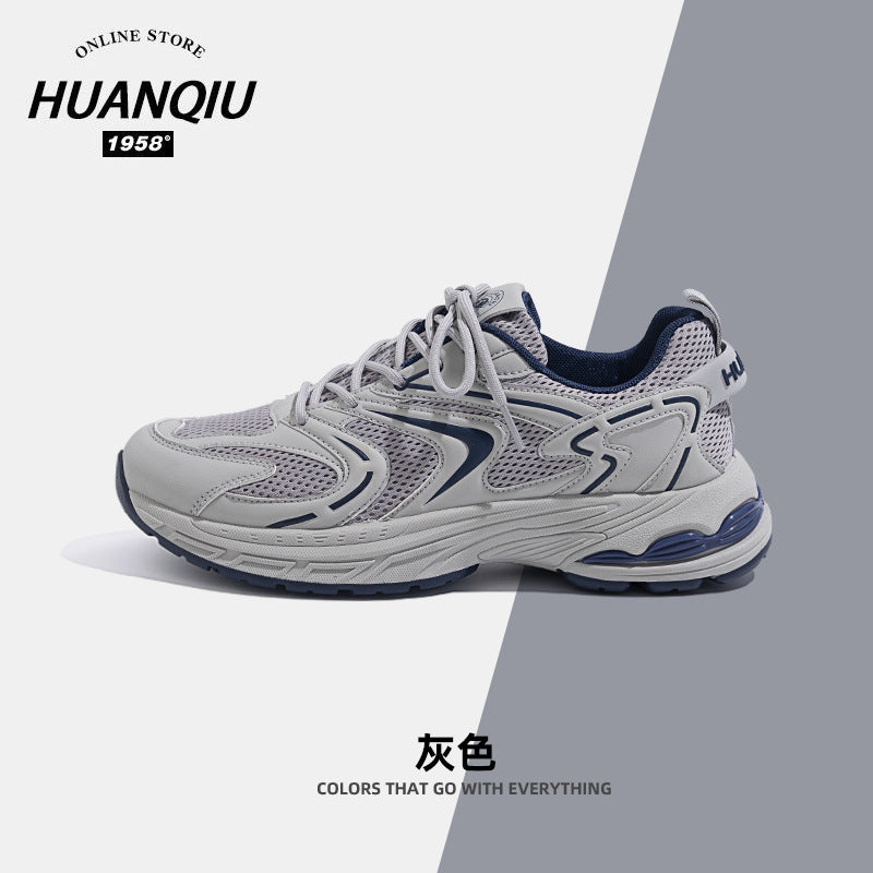 Universal ZHQ1050 Vintage Daddy Shoes Men's Summer New Black Versatile Men's Athleisure Shoes Men's