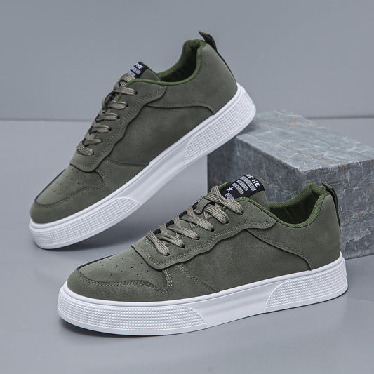 Cross border plus size men's shoes 45 new men's casual sneakers soft soles soft flat shoes low top tide shoes size 47