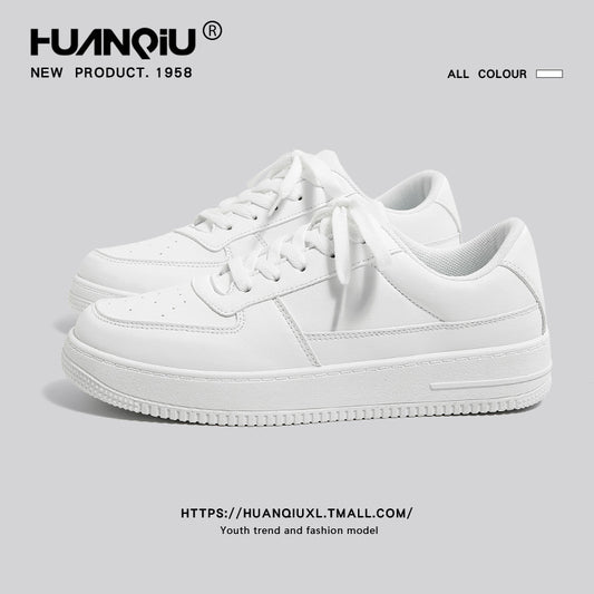 Global Platform Small White Shoes Men's 2024 New Summer Baita Trend Shoes Casual Trend Sports Board Shoes Men