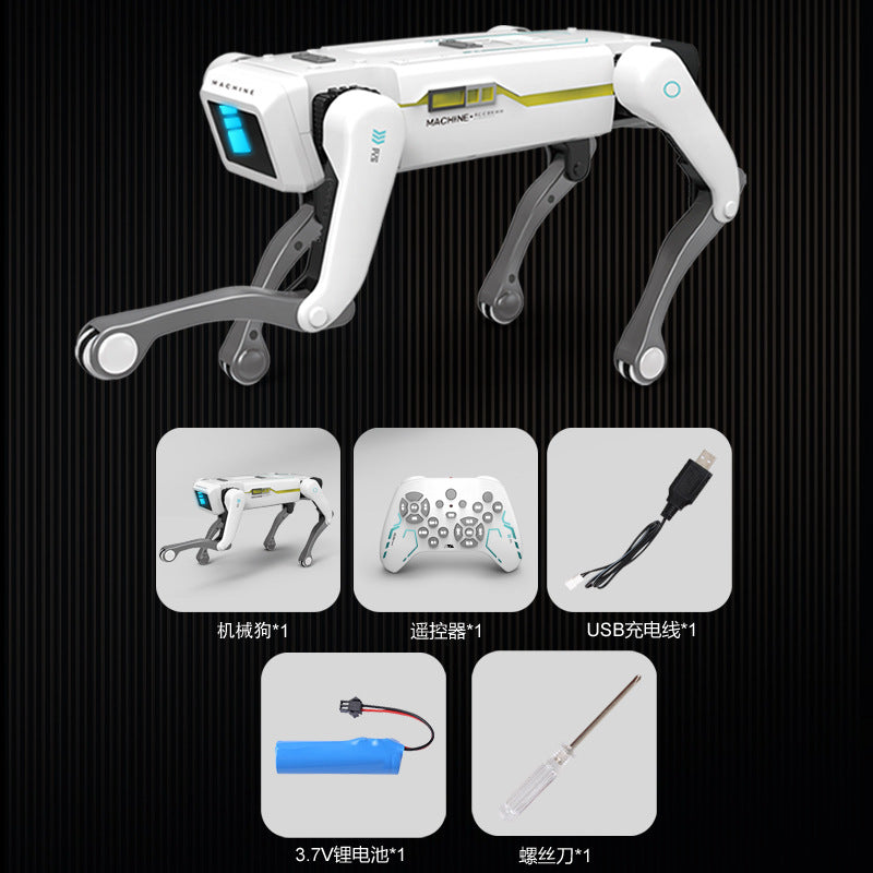 Smart Robot Dog Voice Dialogue High Tech Artificial Mobile Phone Remote Control Programming Electric Dancing Boy Toys Kids