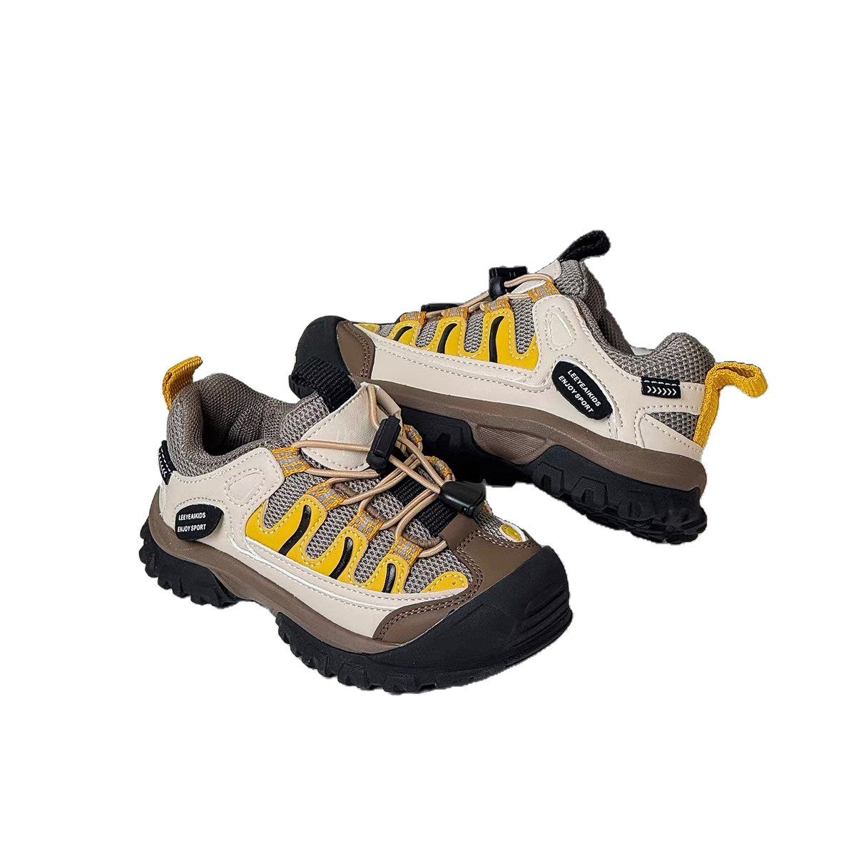 Children's sneakers, soft-soled non-slip boys' shoes, hiking shoes, 2025 spring and autumn, new mesh versatile girls' shoes