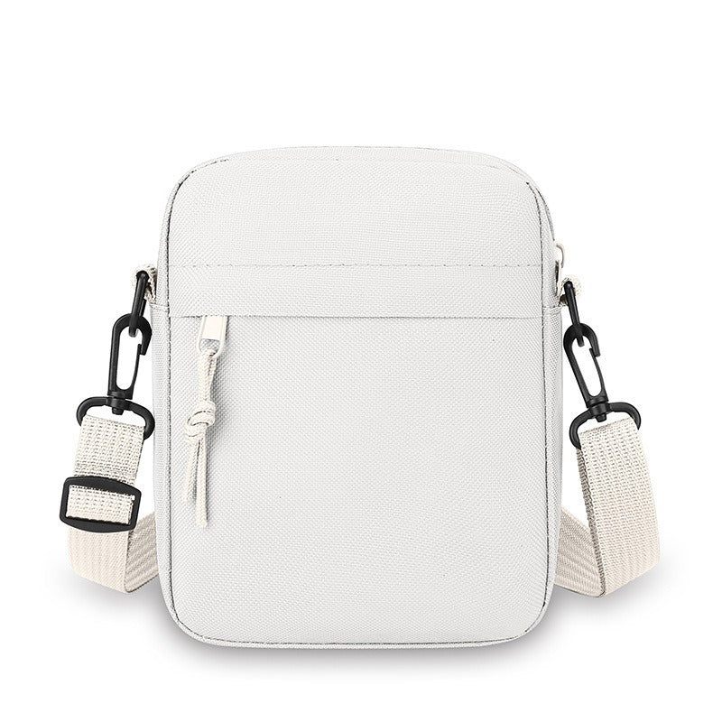 Mini small square bag trendy men's chest bag casual sports multifunctional water-repellent shoulder bag mobile phone bag crossbody bag