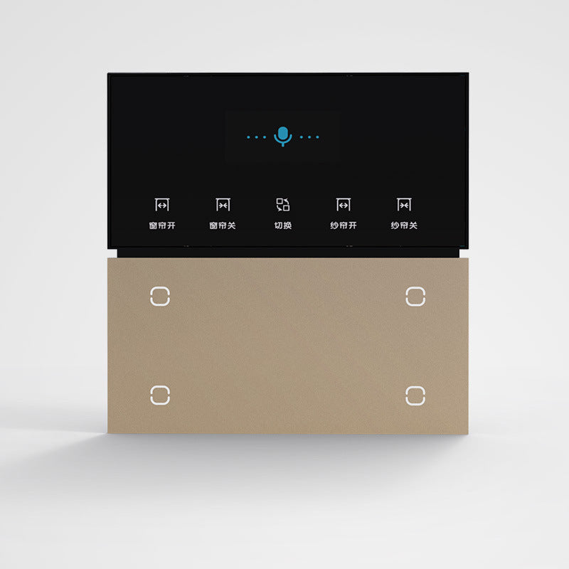 Tuya offline voice zigbee smart switch 86 type 3-in-1 off-line integrated home control