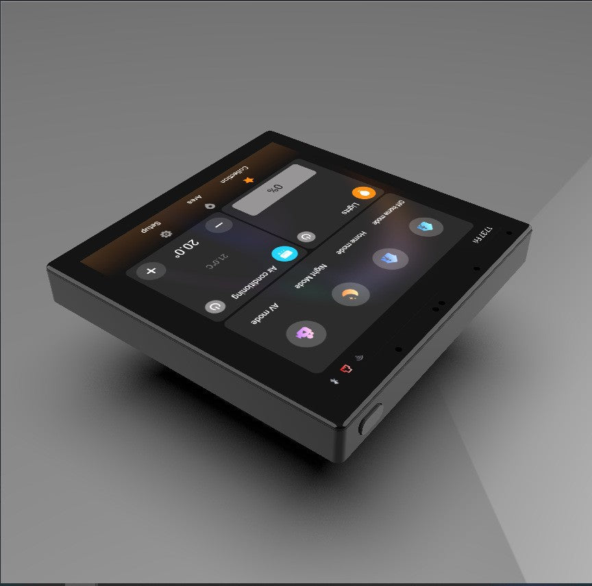 KNX4-inch smart touch screen supports multi-scene multi-device KNX smart home interconnection intelligent central control