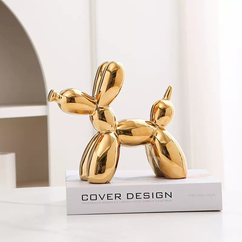 Wholesale Nordic light luxury wine cabinet home puppy ornament TV cabinet living room office high-end soft decoration