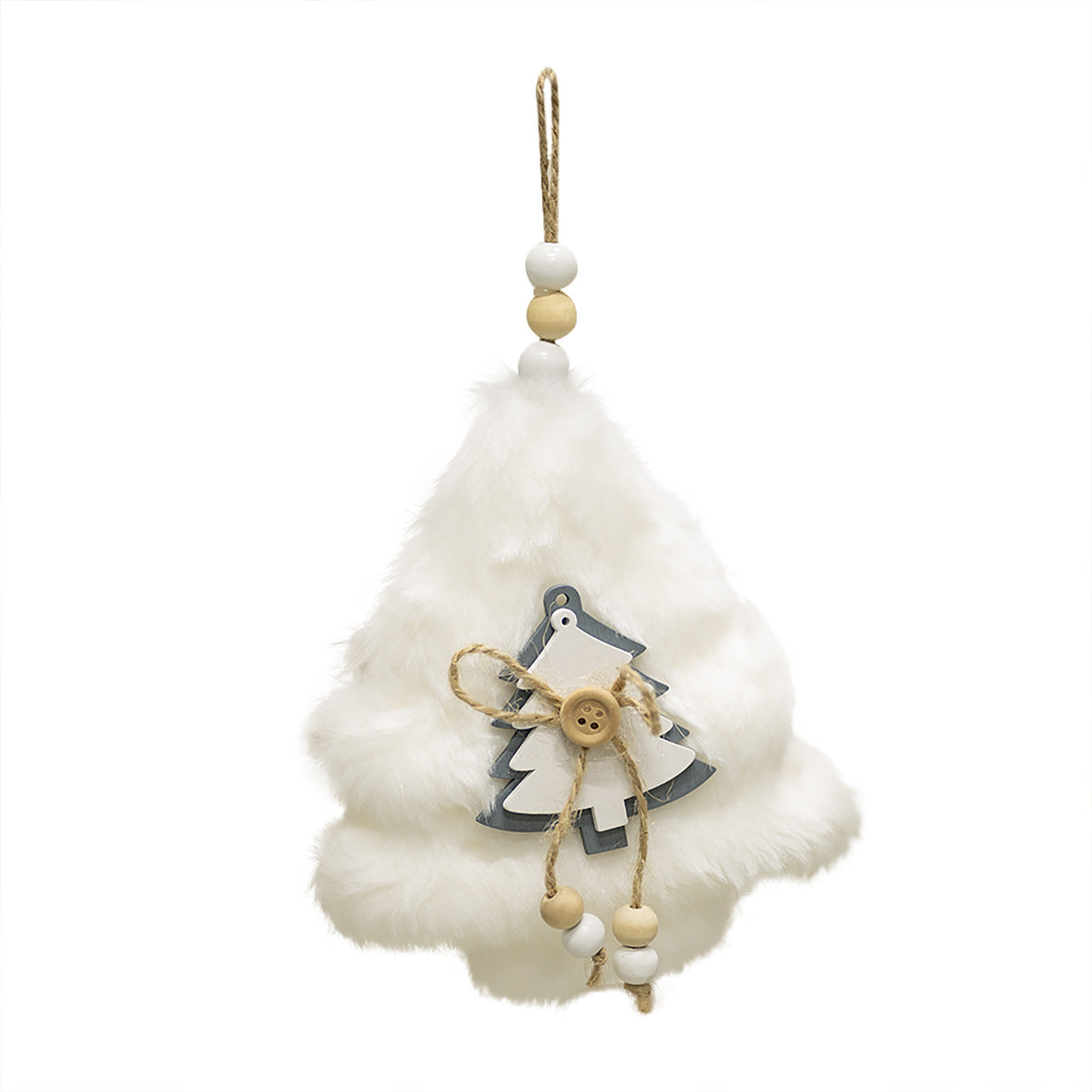 New Cross-border Christmas Plush Angel Charm Cute Doll Doll Gift Christmas Tree Pendant ins Arrangement