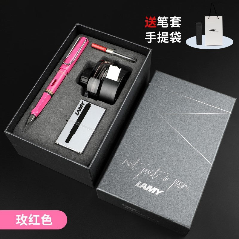 German LAMY Lingmei fountain pen hunter series ink pen business set gift box gift wholesale