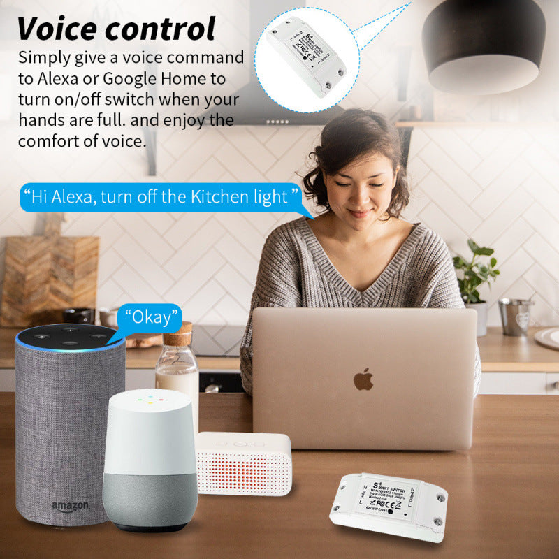 Tuya wifi smart switcher, mobile phone wireless remote control, timing switch, home modification parts intelligent control