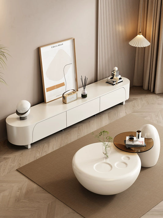 Round coffee table