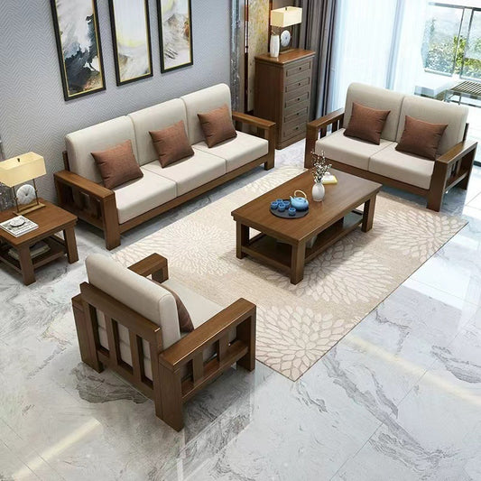 Chinese solid wood sofa