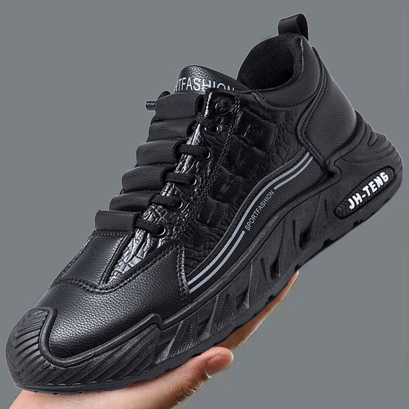 Single cotton same plus size men's shoes, new men's sneakers, casual running shoes, comfortable and breathable travel dad shoes