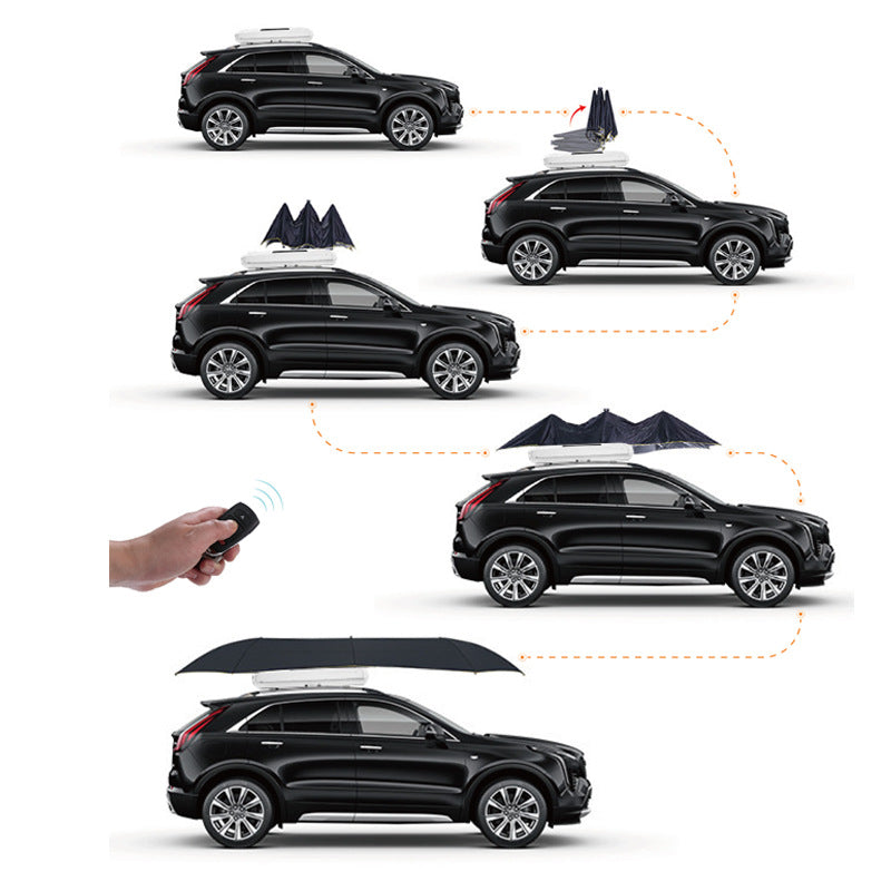 Solar parasol for cars