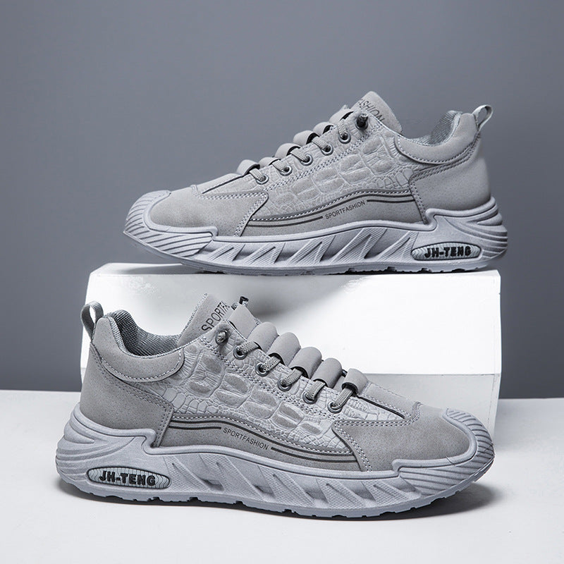 Single cotton same plus size men's shoes, new men's sneakers, casual running shoes, comfortable and breathable travel dad shoes