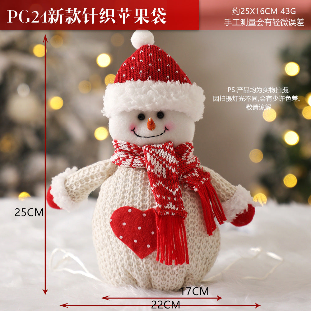 Christmas gift apple bag tote bag adult children children Christmas gift decoration high-end gift bag